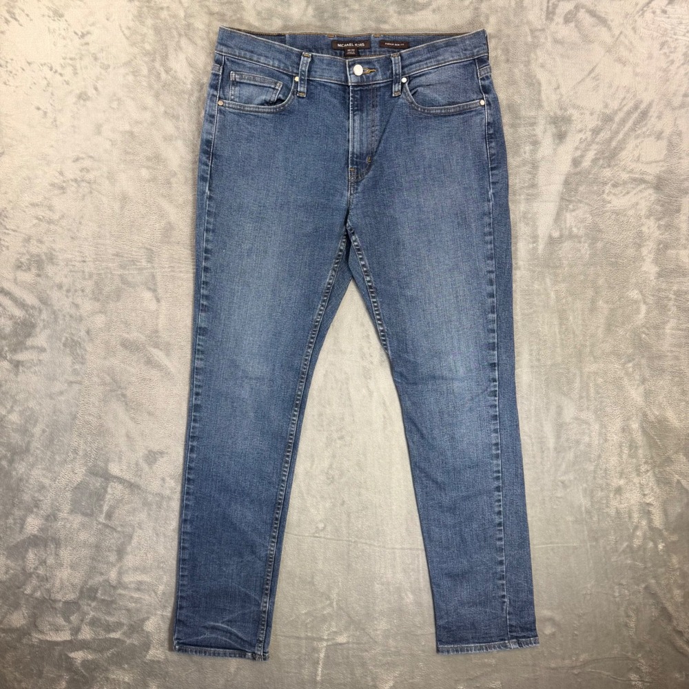 Michael Kors Parker Slim Fit Jeans Men's Size 32x32 Blue Denim Pants